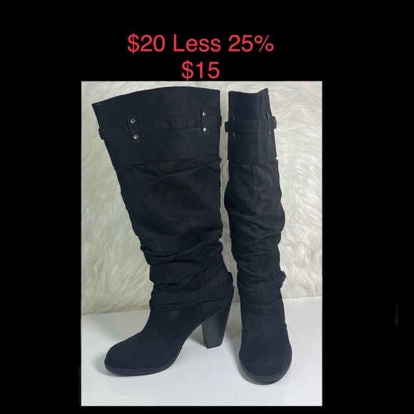 JustFab Shoes - Mid-calf boots size 8.5
